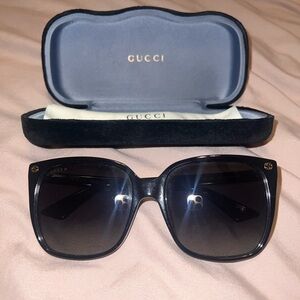 Gucci GG0022s Black Sunglasses